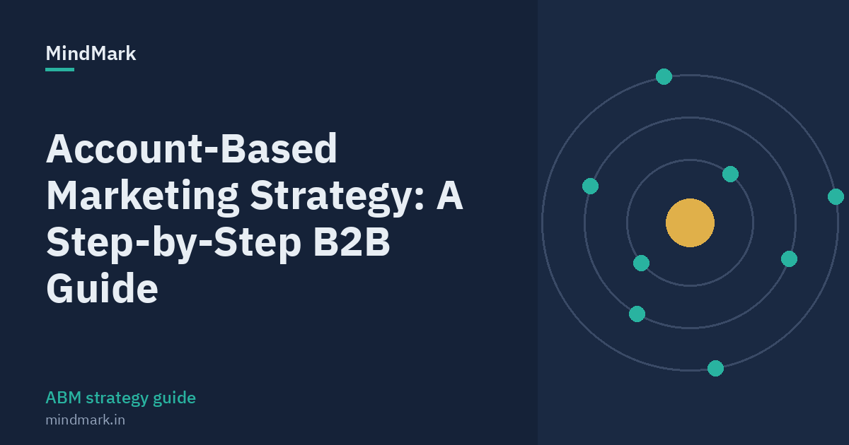 Target rings with highlighted accounts illustrating an account-based marketing strategy
