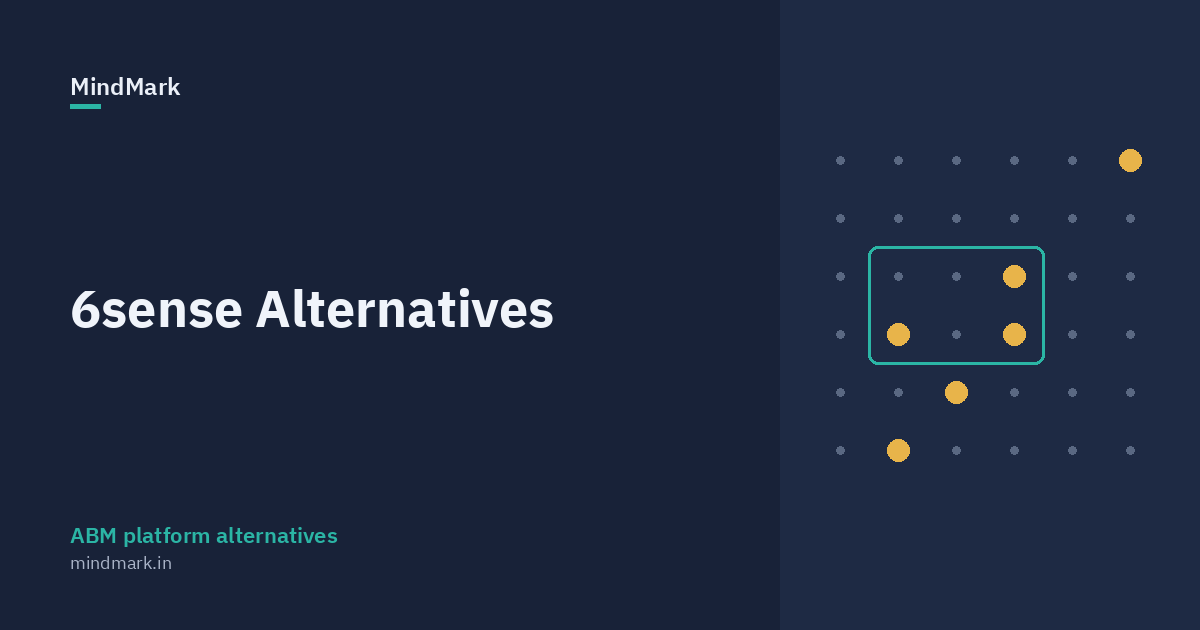 6sense Alternatives: 7 ABM and Intent Data Platforms for B2B Teams (2026)