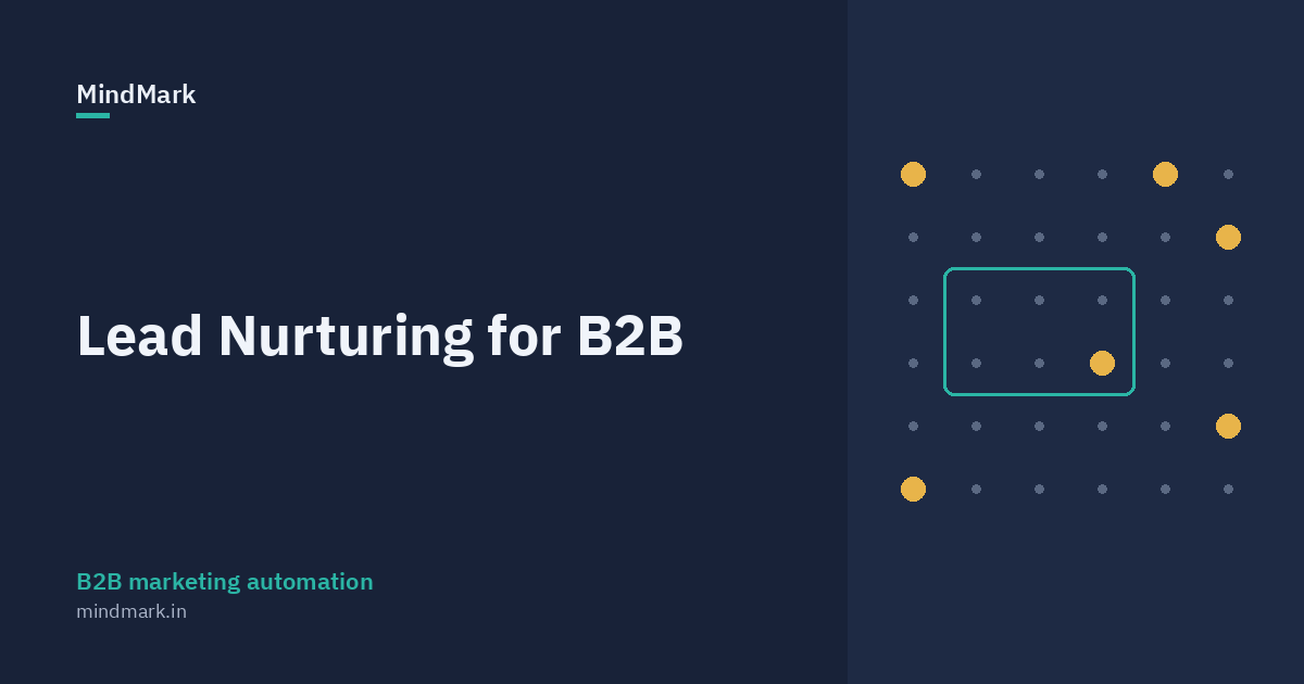 Lead Nurturing for B2B: Strategy, Email Sequences and Examples