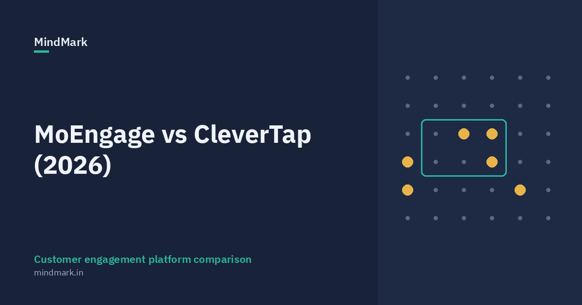 MoEngage vs CleverTap (2026): Features, Pricing Model and Which to Choose